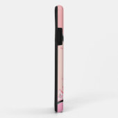 Roze kleurenblok met kersenbloesem Case-Mate iPhone case (Achterkant/rechts)