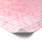 Roze kleurige achtergrond poster (Hoek)
