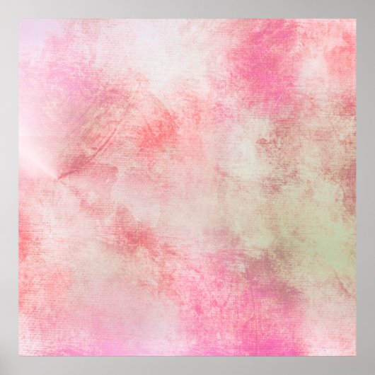 Roze kleurige achtergrond poster (Voorkant)