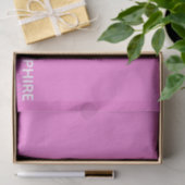 Roze kleurnaam saffier tissuepapier (Geschenk)