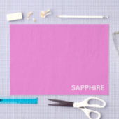 Roze kleurnaam saffier tissuepapier (Craft)