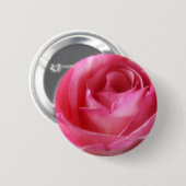 Roze knop ronde button 5,7 cm (Voorkant /achterkant)