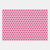 Roze koekjes en harten inpakpapier vel (Voorkant 3)