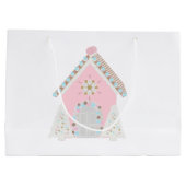 Roze koekjesdeeg groot cadeauzakje (Achterkant)