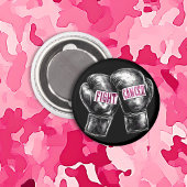 Roze koelkastje magneet