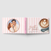 Roze Koffie Bruidsmeisjesfeest Gastenboek (Volledig)