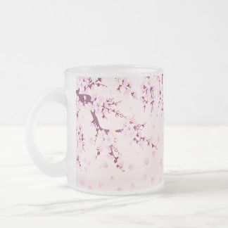 Roze koffie-Mok Matglas Koffiemok