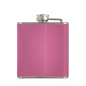 roze kolf heupfles (Achterkant)