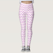 Roze konijnen · Spring / Easter Print Leggings (Voorkant)