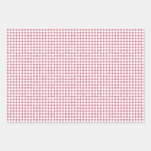 Roze konijnenfeest inpakpapier vel (Voorkant 3)