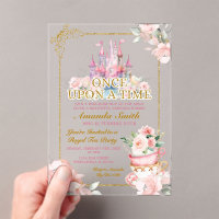Roze Koninklijk Kasteel Prinses Tea Party 4e verja
