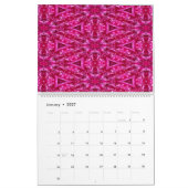 Roze Kool Roos Kalender (Jan 2027)
