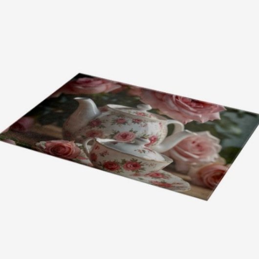 Roze Koolraap Thee Snijplank