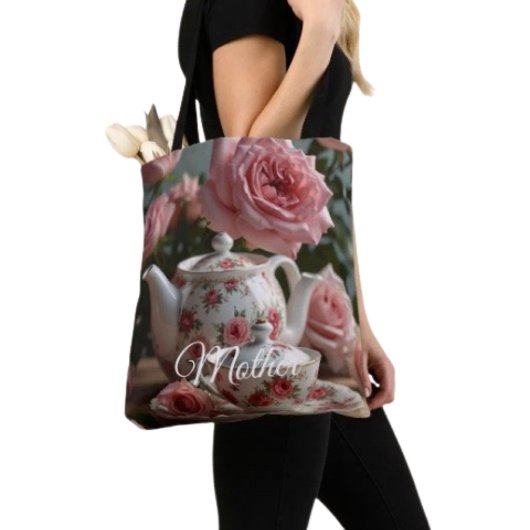 Roze Koolroos Thee Draagtas