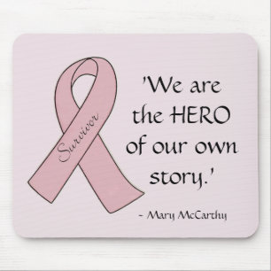 Roze koolstof Survivor/Hero - Mousepad Muismat