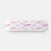 Roze koolstofplaat skateboard (Horizontaal)