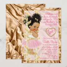 Roze koper Gold Baby shower Girl