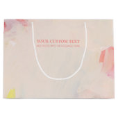 Roze & Koraal Abstracte Kunst het Schilderen Douan Groot Cadeauzakje