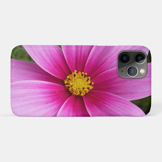 Roze kosmos bloemen Case-Mate iPhone case (Achterkant (horizontaal))