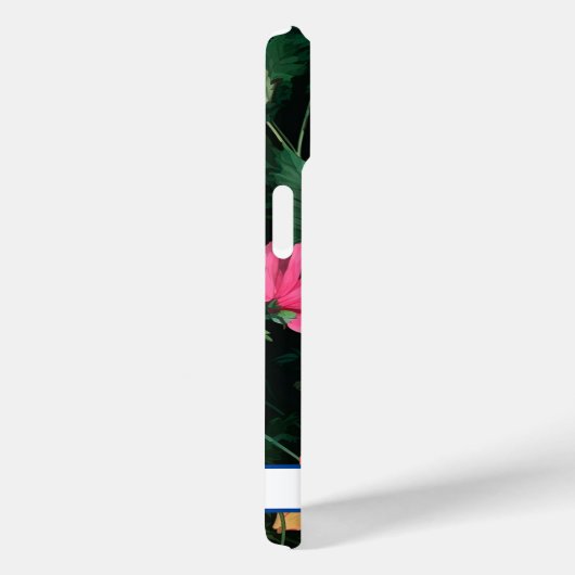 Roze Kosmos Bloemen Ontwerp Case-Mate iPhone Case (Achterkant / Rechts)