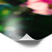 Roze krab Apple Flowers Foto Afdruk (Hoek)