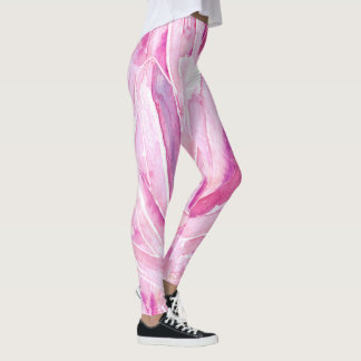  roze kristallen Patroon Afdrukken Leggings
