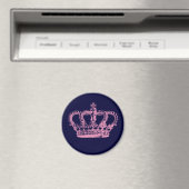 Roze kroon magneet (Insitu (Vaatwasser))