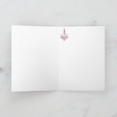 Roze kroonluchter Kaarten (Binnen)