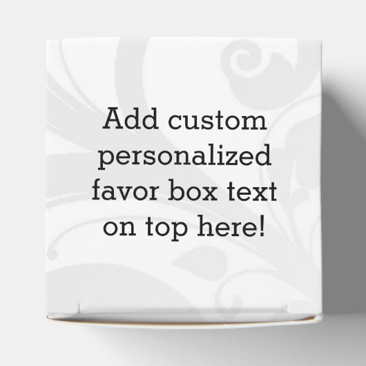 Roze kruis/wervelkolom bedankdoosjes (Bovenkant)