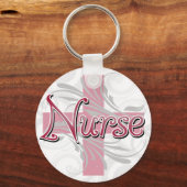 Roze kruis/wervelkolom sleutelhanger (Voorkant)