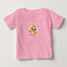 Roze Kuikenpatroon Met Strikje