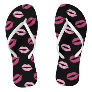 Roze Kusjes Teenslippers