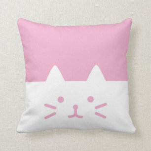 roze kussens van katten