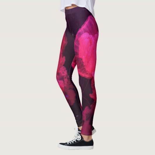 Roze kwal leggings (Links)