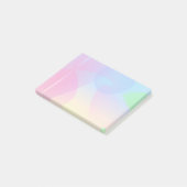 Roze kwal post-it® notes (Schuin)