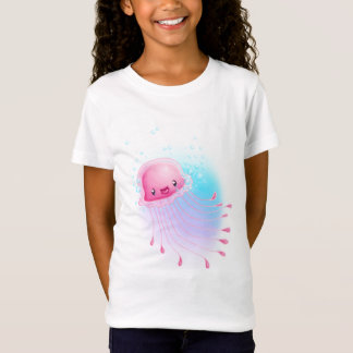 Roze kwal t-shirt