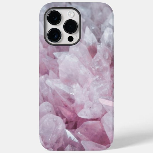 Roze kwartsgeest Lichaamsspiraalenergie Case-Mate iPhone Case (Achterkant)