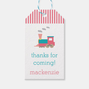 Roze Label van de Birthday Gift Cadeaulabel