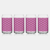 Roze Labyrint Drinkware Set Blikvorm Glas (Rechts)