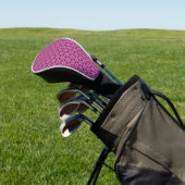 Roze Labyrint Golfheadcover (Insitu)