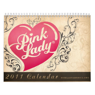 Roze Lady America's kalender voor 2011