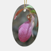 Roze Lady Slipper Flower Ornament (Links)