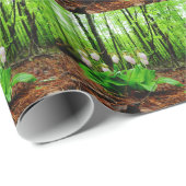 Roze Lady Slipper wild Orchid Cadeaupapier (Rol Hoek)