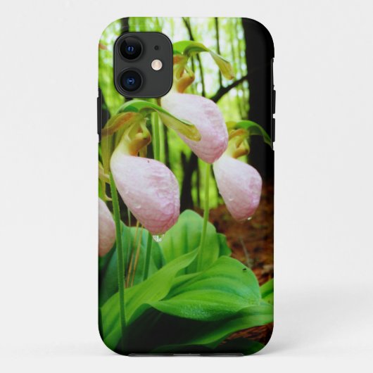 Roze Lady Slipper wild Orchid Case-Mate iPhone Case (Achterkant)