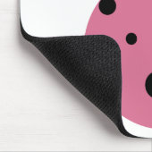 Roze Ladybug Muismat (Hoek)