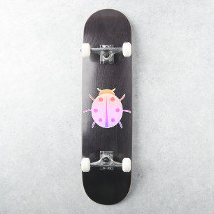 Roze Ladybug Sticker