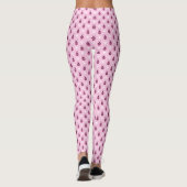 Roze Ladybugs Leggings (Achterkant)