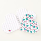 Roze lamingos notitieboek (Binnen)