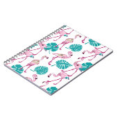 Roze lamingos notitieboek (Linkerzijde)