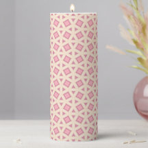 Roze Lattice Geometrisch Patroon